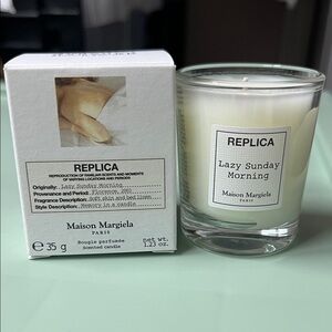 Maison Margiela Replica Lazy Sunday Morning Candle-NIB